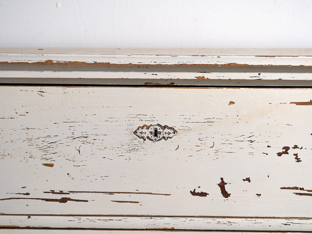 Cómoda blanca antigua (c.1920) #26