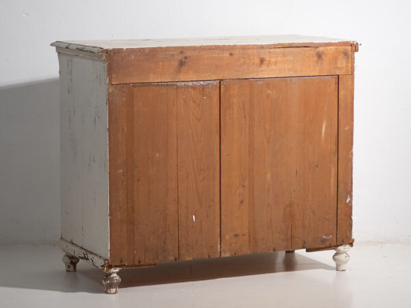 Cómoda blanca antigua (c.1920) #26