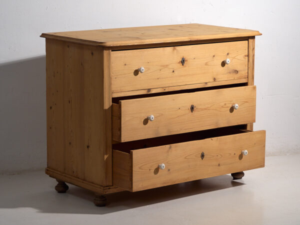 Cajonera antigua de madera maciza (c.1920) #33