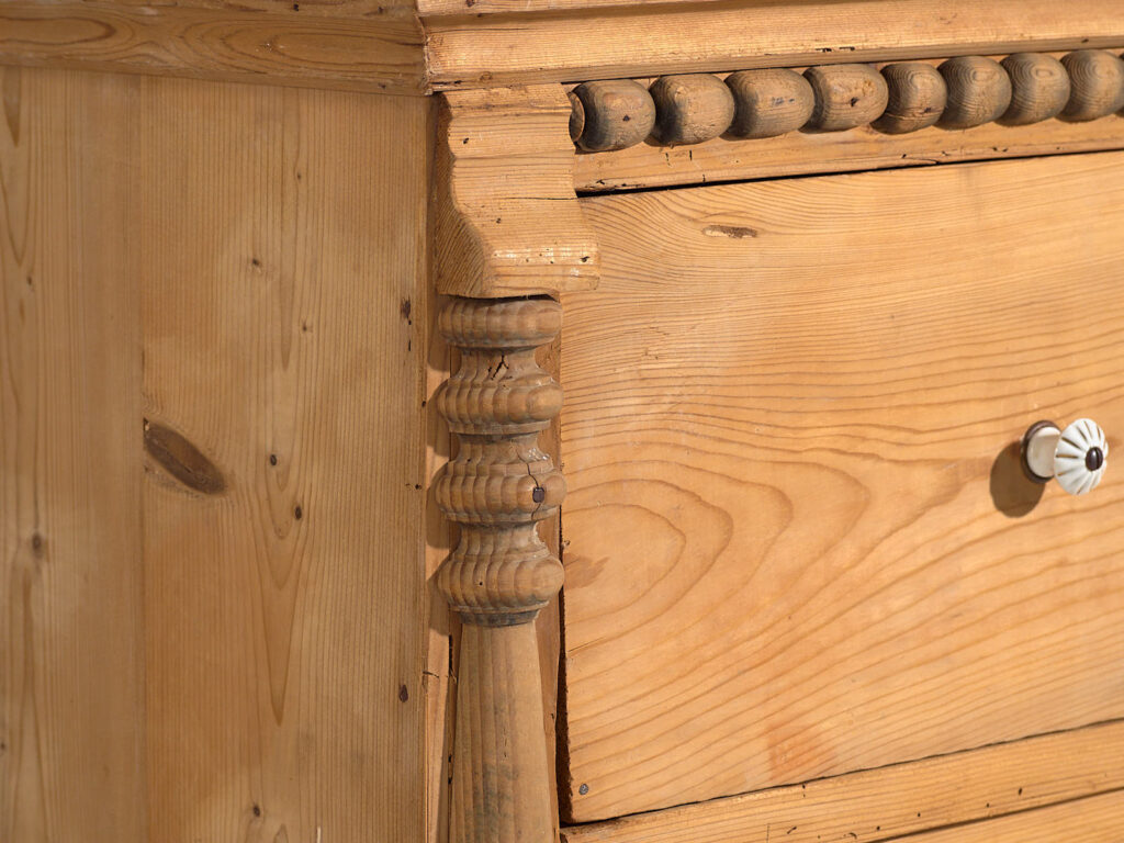 Antique French Provençal style chest of drawers (c.1920) #41