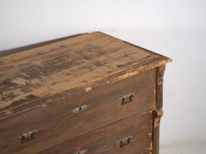 Antique chest of drawers with dark patina (c.1920) #43