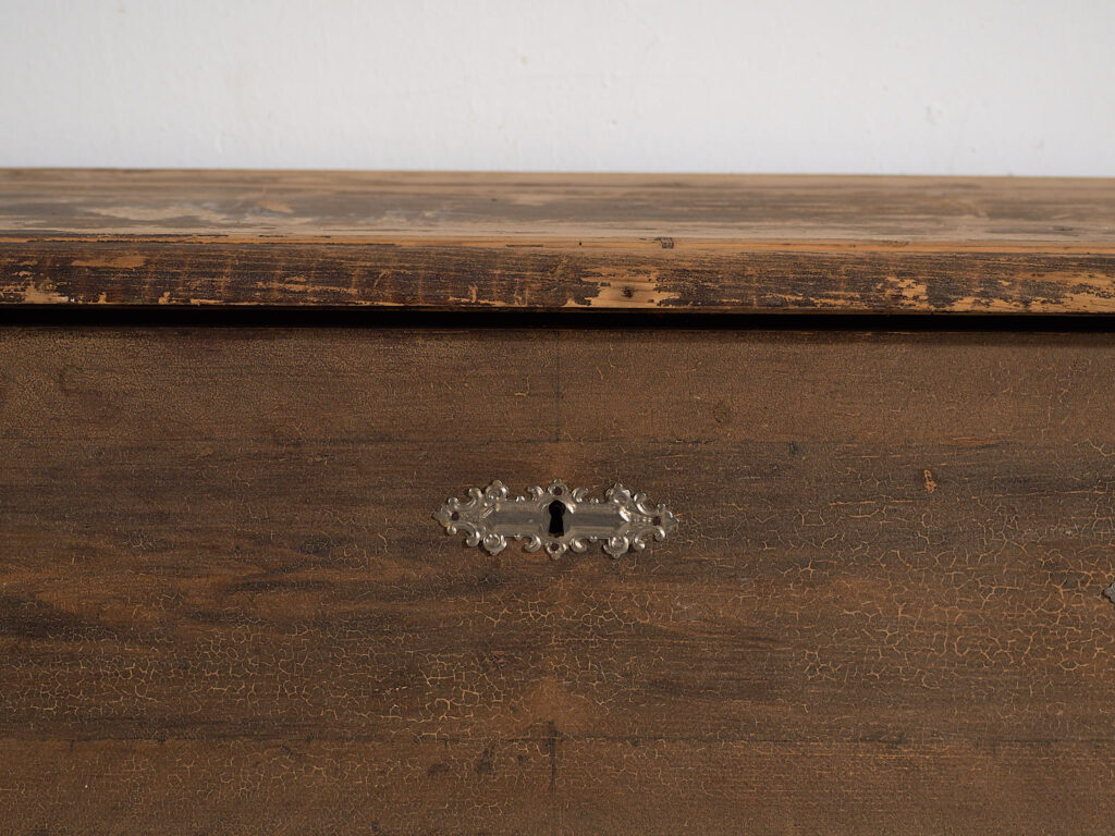 Antique chest of drawers with dark patina (c.1920) #43