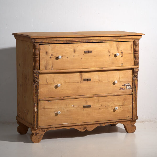 Antigua cajonera de madera maciza (c.1920) #45