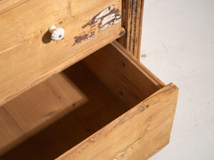 Antigua cajonera de madera maciza (c.1920) #45