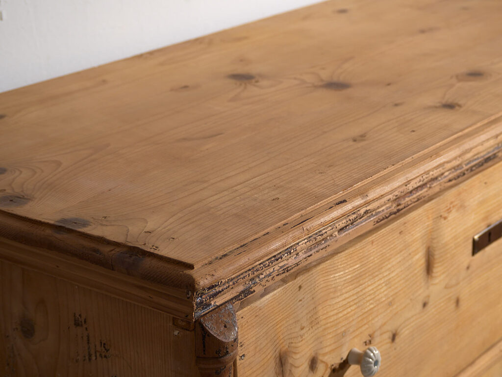 Antigua cajonera de madera maciza (c.1920) #45