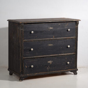 Cómoda antigua con pátina de color oscuro (c.1920) #58