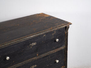 Antique chest of drawers with dark patina (c.1920) #58