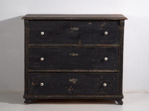 Antique chest of drawers with dark patina (c.1920) #58