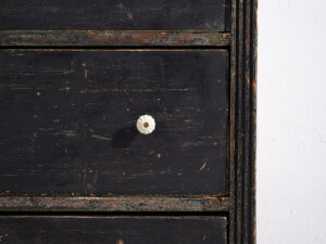 Antique chest of drawers with dark patina (c.1920) #58