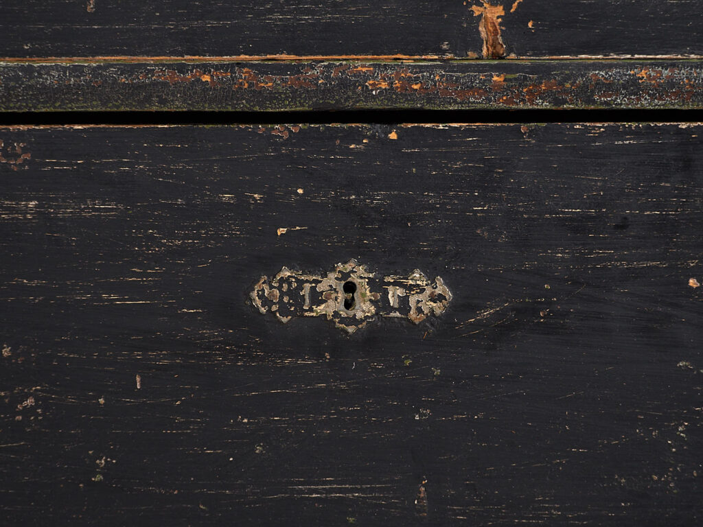Antique chest of drawers with dark patina (c.1920) #58