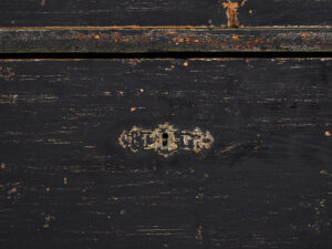 Antique chest of drawers with dark patina (c.1920) #58