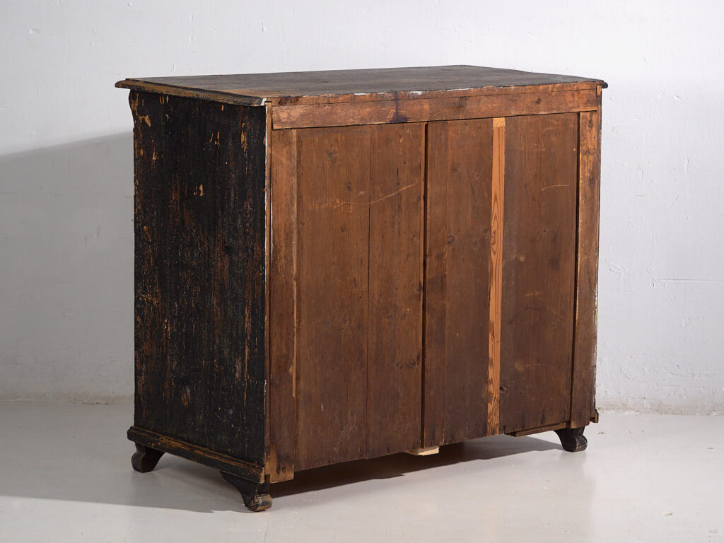 Antique chest of drawers with dark patina (c.1920) #58