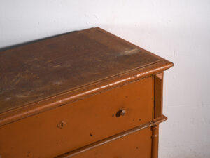 Antique chest of drawers with ochre patina (c.1920) #72