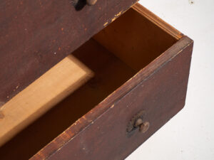 Antique chest of drawers with dark patina (c.1920) #74