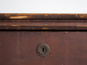 Antique chest of drawers with dark patina (c.1920) #74