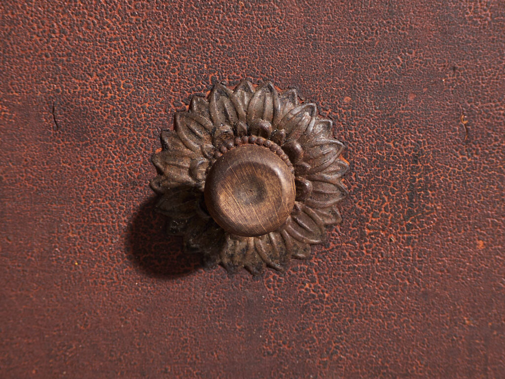 Antique chest of drawers with dark patina (c.1920) #74