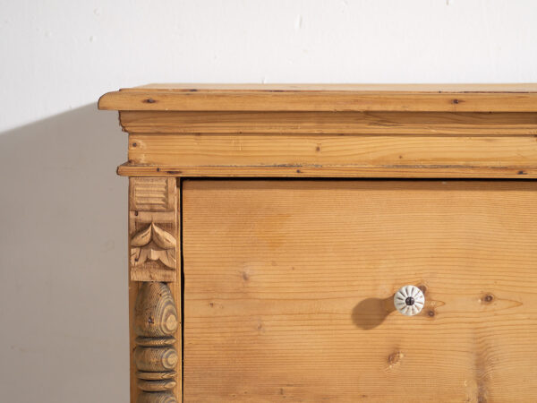 Antigua cajonera de madera maciza (c.1920) #4