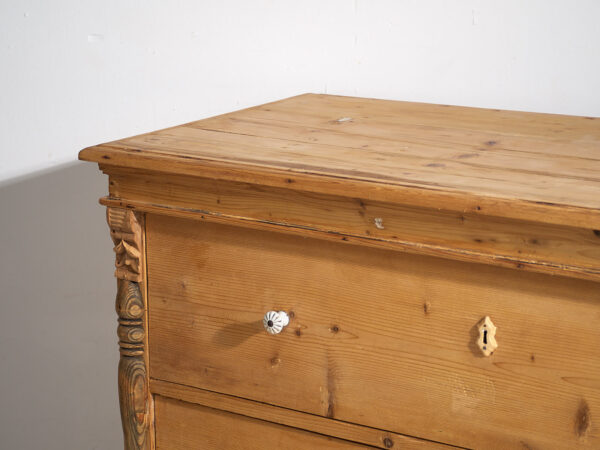 Antigua cajonera de madera maciza (c.1920) #4