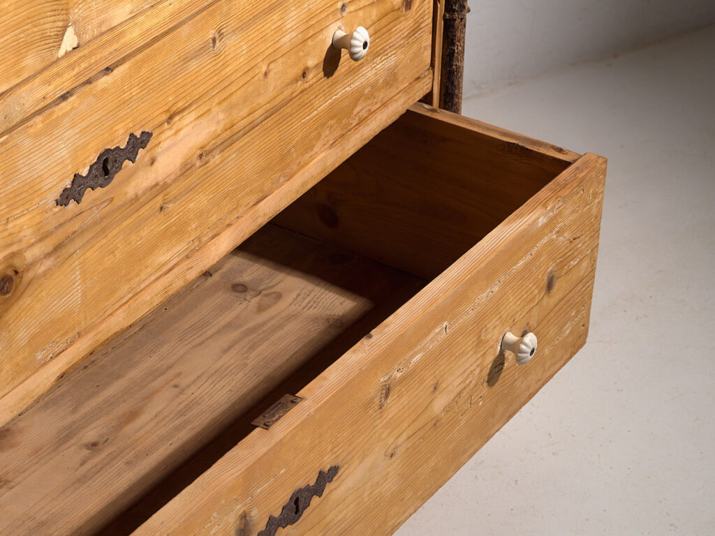 Cajonera grande antigua de estilo provenzal (c.1920) #12