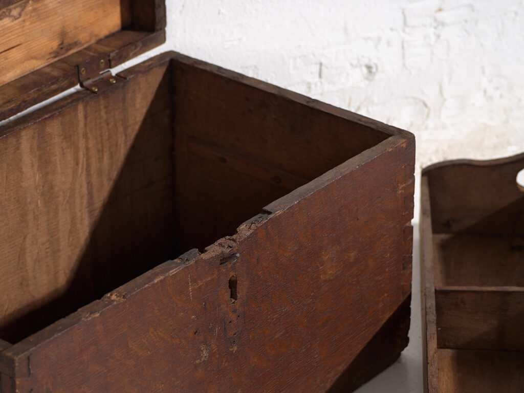 Pequeño cofre antiguo (c.1920) #8