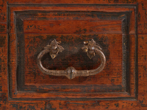 Arcón tallado antiguo (c.1920) #38