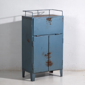 Armario metálico vintage de taller (c.1950) #2