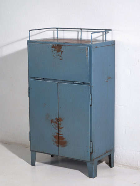 Armario metálico vintage de taller (c.1950) #2