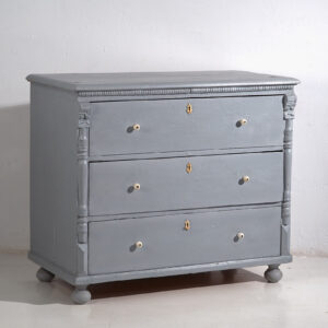 Cómoda grande antigua de tres cajones (c.1920) #44