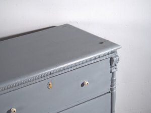 Cómoda grande antigua de tres cajones (c.1920) #44