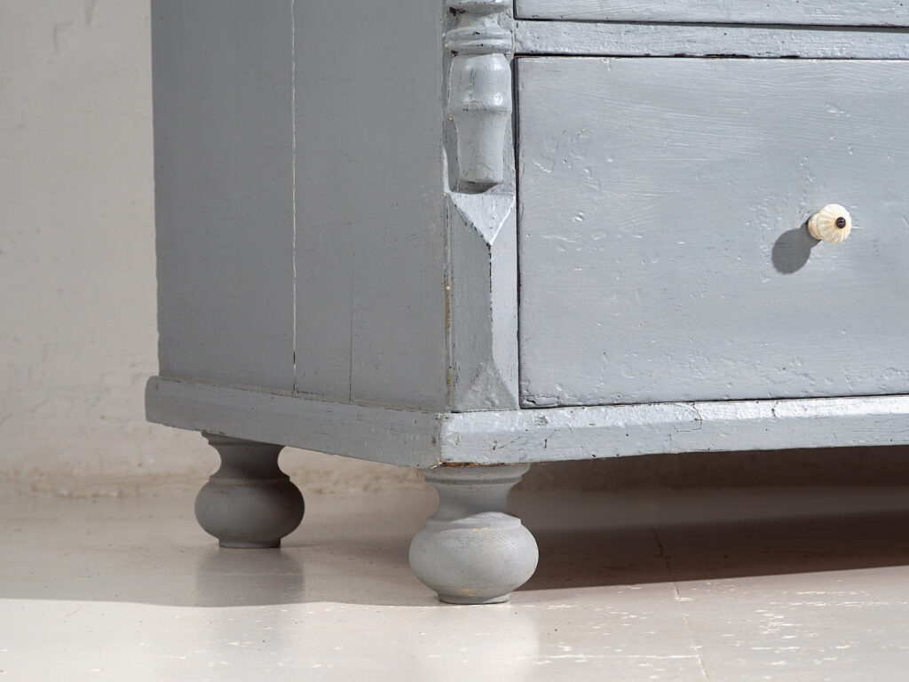 Cómoda grande antigua de tres cajones (c.1920) #44