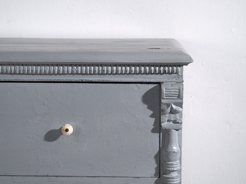 Cómoda grande antigua de tres cajones (c.1920) #44