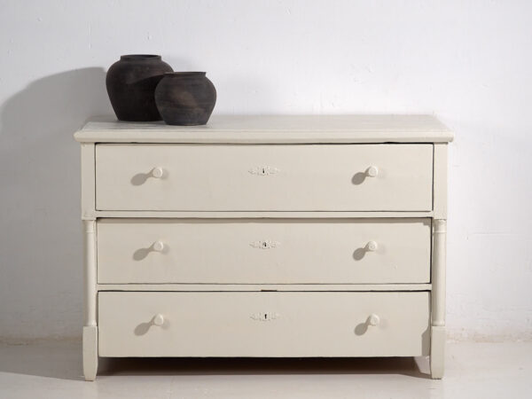 Antique white chest of drawers (c.1920) #53