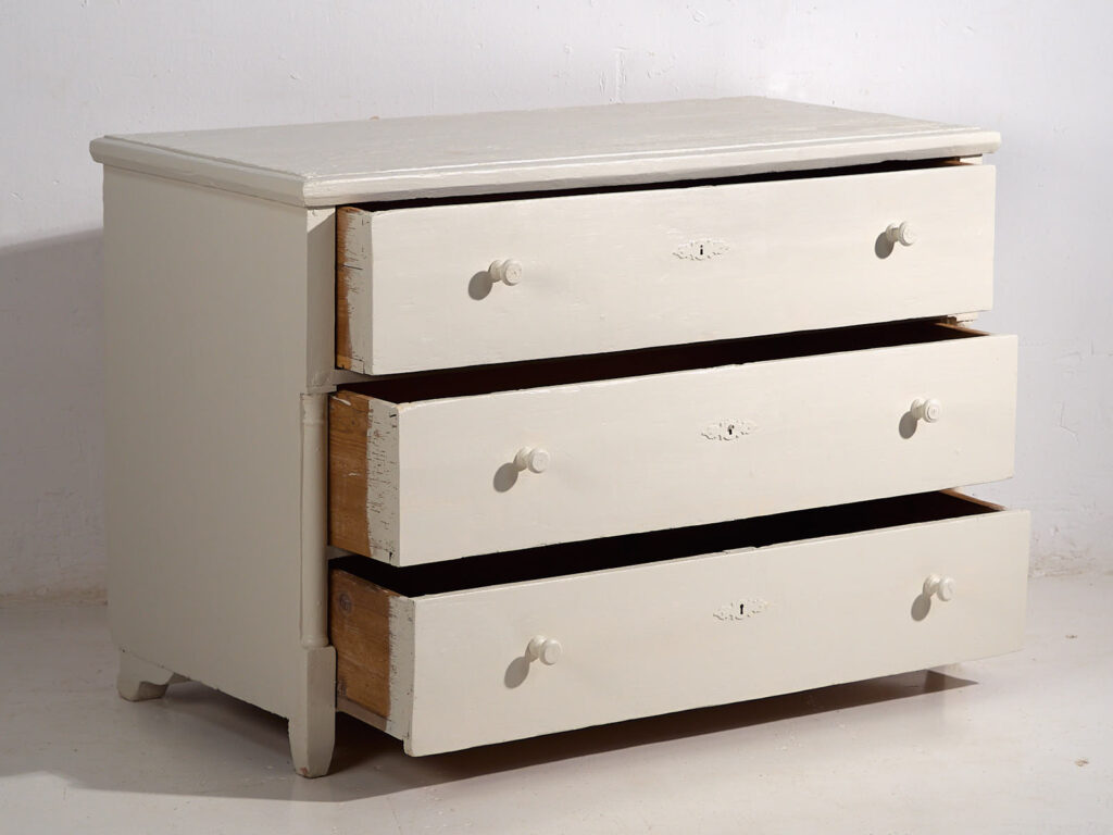 Cajonera blanca antigua (c.1920) #53