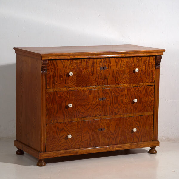 Cómoda de estilo Biedermeier antigua (c.1850) #63