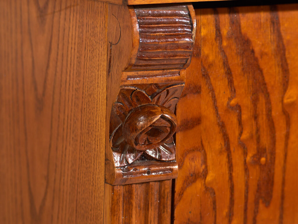 Cómoda de estilo Biedermeier antigua (c.1850) #63