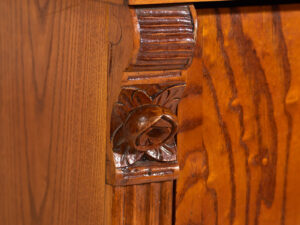 Cómoda de estilo Biedermeier antigua (c.1850) #63