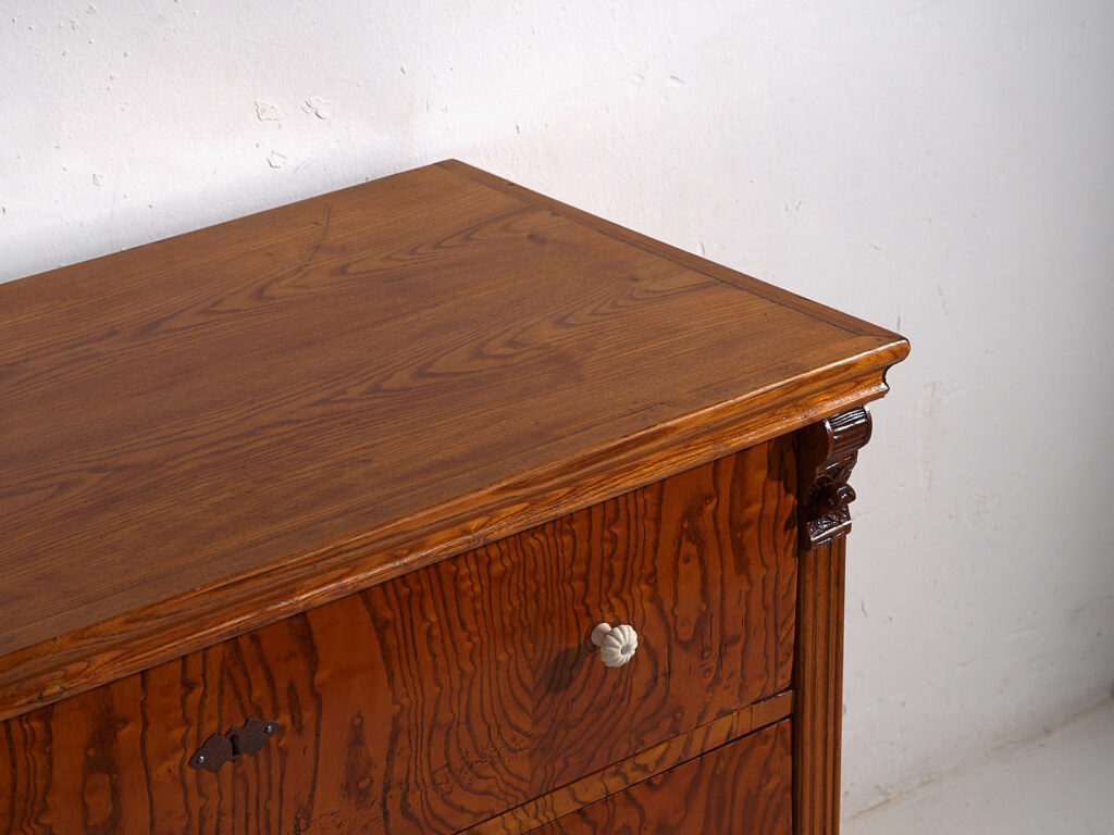 Cómoda de estilo Biedermeier antigua (c.1850) #63