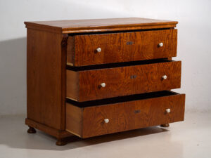 Cómoda de estilo Biedermeier antigua (c.1850) #63