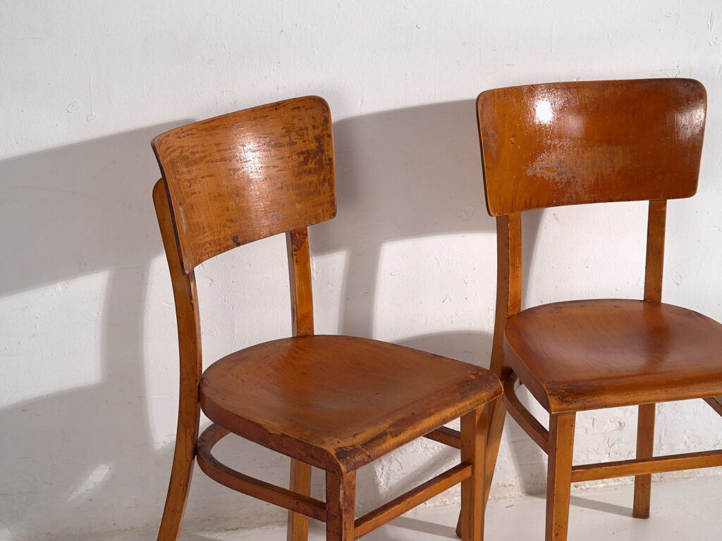 Sillas de comedor vintage (c.1950). Conjunto de 2 piezas #2