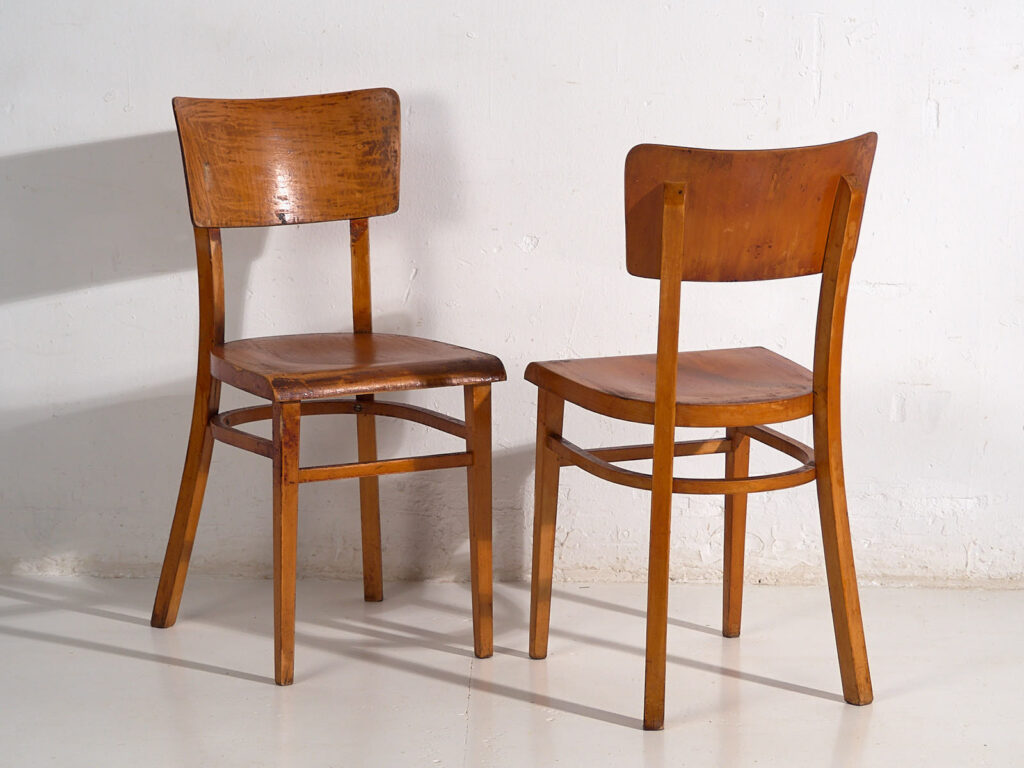 Sillas de comedor vintage (c.1950). Conjunto de 2 piezas #2