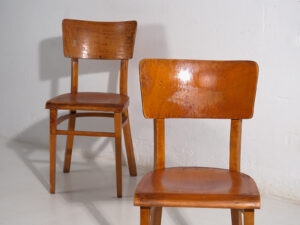 Sillas de comedor vintage (c.1950). Conjunto de 2 piezas #2