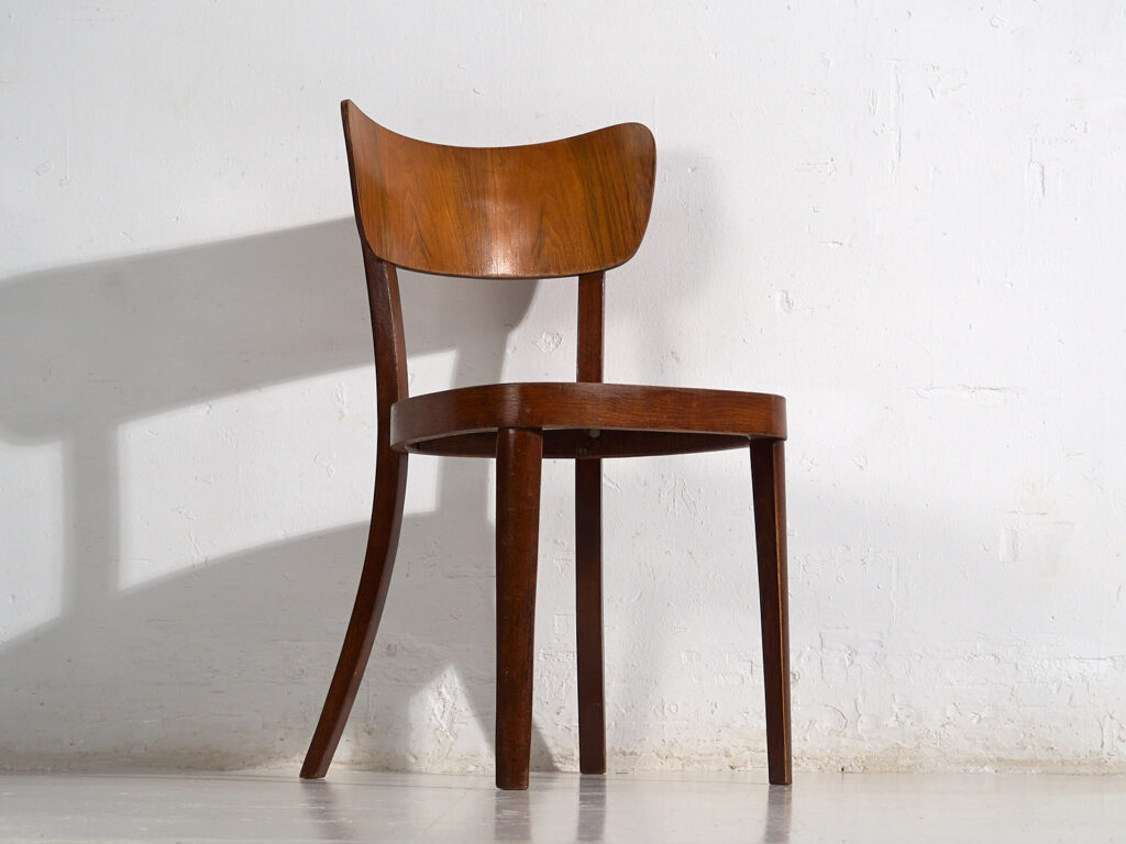 Chaises en bois courbé de style rétro (vers 1950). Ensemble de 2 pièces #3