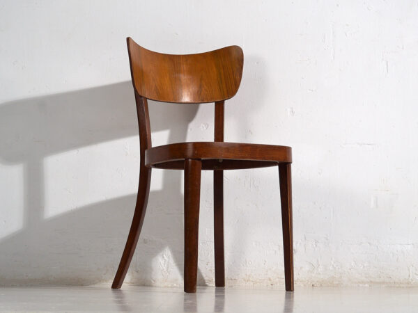 Sillas de madera curvada estilo retro (c.1950). Conjunto de 2 piezas #3