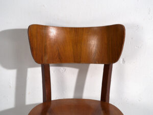 Chaises en bois courbé de style rétro (vers 1950). Ensemble de 2 pièces #3