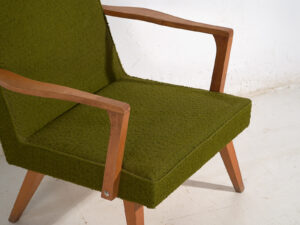 Butaca vintage de color verde (c.1950)