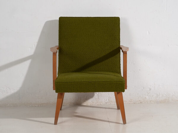 Butaca vintage de color verde (c.1950)