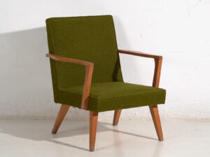 Butaca vintage de color verde (c.1950)
