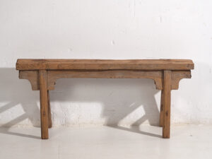 Banco chino antiguo con ensamblaje tradicional (c.1870) #16