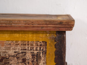 Baúl antiguo con estructura metálica (c.1920) #2