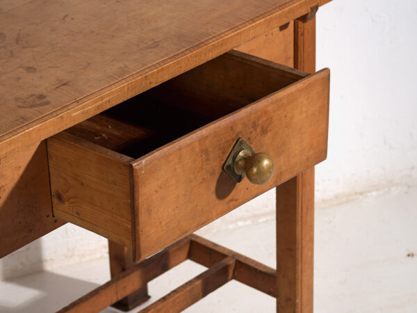 Antique kitchen side table (c.1920) #6